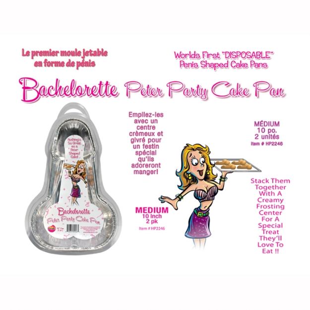 Image de BACHELORETTE PETER PARTY CAKE PAN