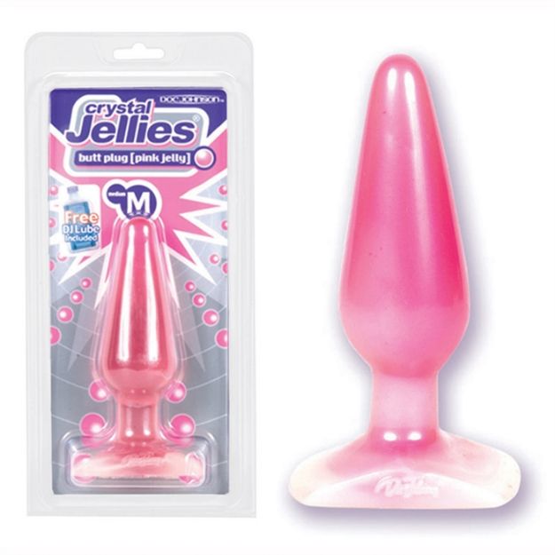 Image de BUTT PLUG MEDIUM PINK JELLIE