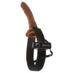 Image de FF 10IN CHOCOLATE DREAM VIB HOLLOW STRAP-ON