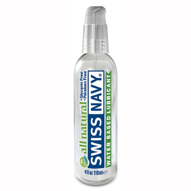 Image de SWISS NAVY WATER BASE ALL NATURAL 4OZ