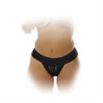 Image de FF HANKY SPANK ME VIBRATING PANTY PLUS SIZE NOIR