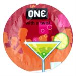Image de CONDOM ONE CLASSIQUE LUBRIFIÉ PRIDE MIX