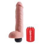 Image de KING COCK 11" SQUIRTING COCK W/ BALLS FLESH