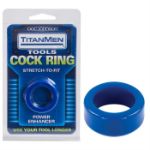 Image de TITANMEN TOOLS COCK RING BLEU