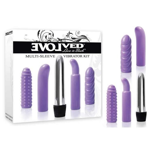 Image de KIT MULTI-SLEEVE VIBRATOR MAUVE