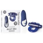 Image de SENSUELLE REMOTE CONTROL BULLET RING BLUE