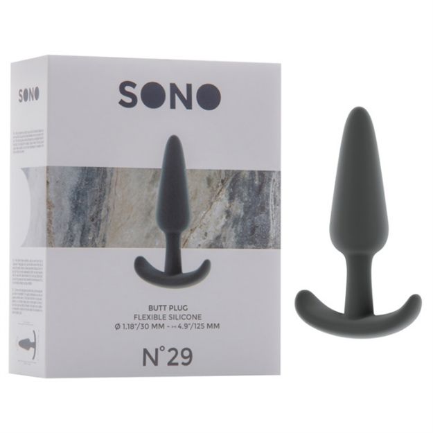 Image de N029 BUTT PLUG GREY SONO