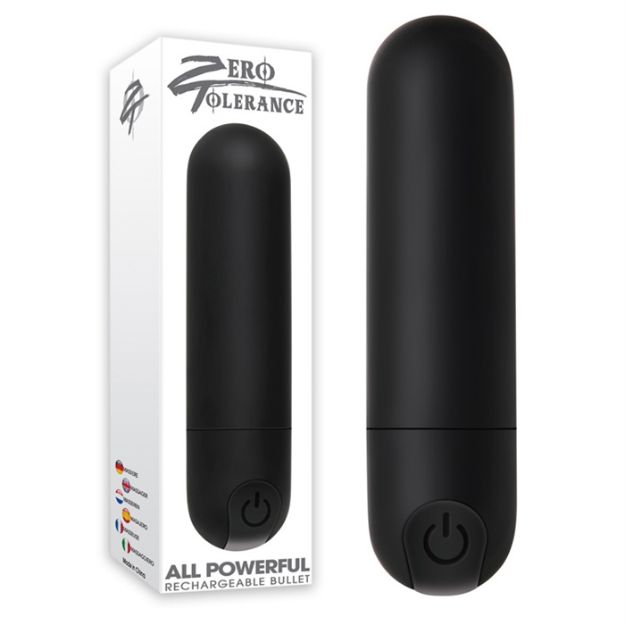 Image de ALL POWERFUL RECHARGEABLE BULLET - BLACK