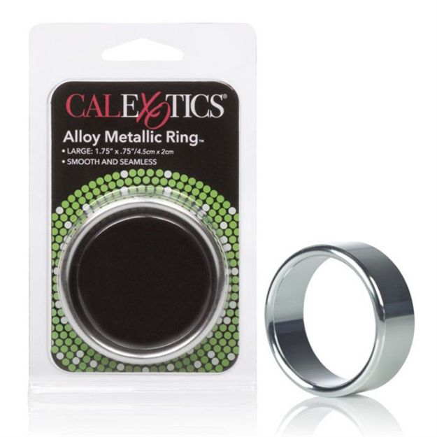 Image de Alloy Metallic Ring Large - Silver