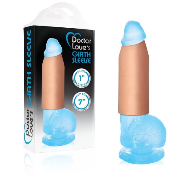 Image de 1" Girth - 7" trim-to-fit girth sleeve - Flesh