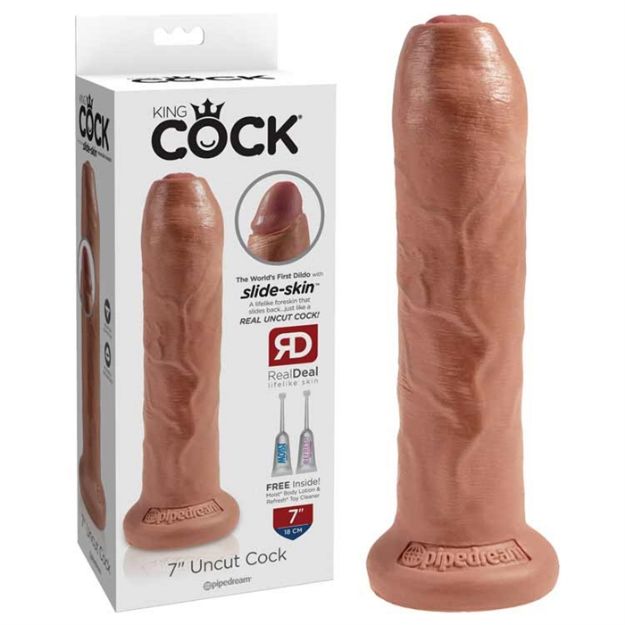 Image de King Cock 7" Uncut - Tan