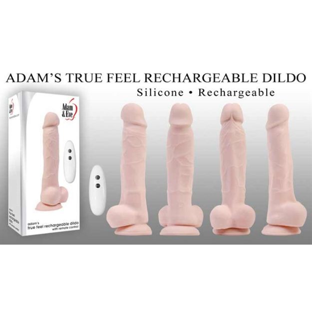 Image de ADAM'S TRUE FEEL RECHARGEABLE DILDO