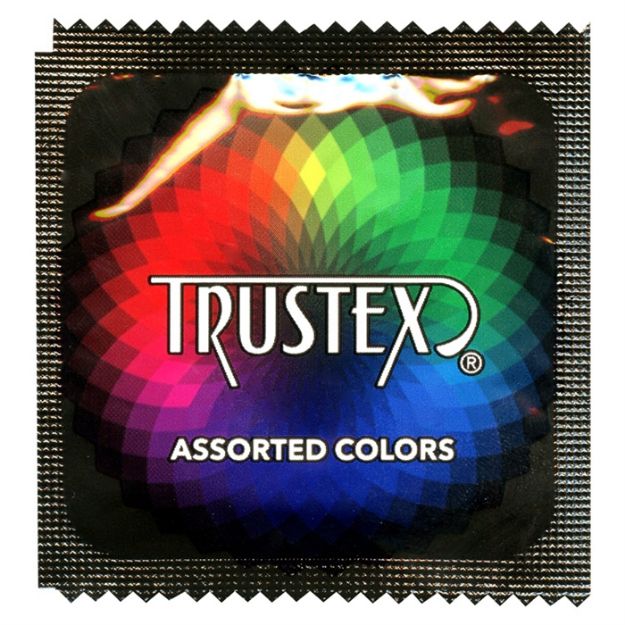 Image de CONDOM TRUSTEX ASS COLOR LUB