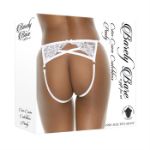 Image de CRISS-CROSS CROTCHELSS PANTY, WHITE