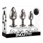 Image de Black Gem Anal Plug Set