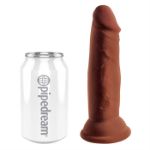 Image de King Cock 6" Triple Density Cock - Brown