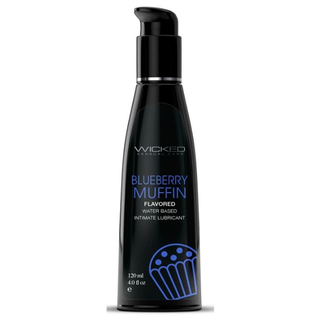 Image de Waterbased Blueberry Muffin Flavored Lubricant 4oz