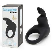 Image de Happy Rabbit - Rechargeable Cock Ring Black