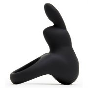 Image de Happy Rabbit - Rechargeable Cock Ring Black