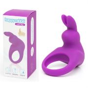 Image de Happy Rabbit - Rechargeable Cock Ring Purple