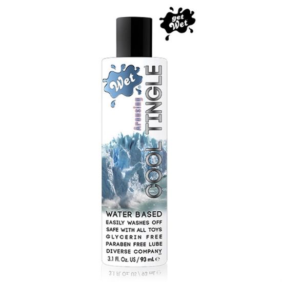 Image de Wet Cool Tingle Water / Silicone Based - 3.1 oz