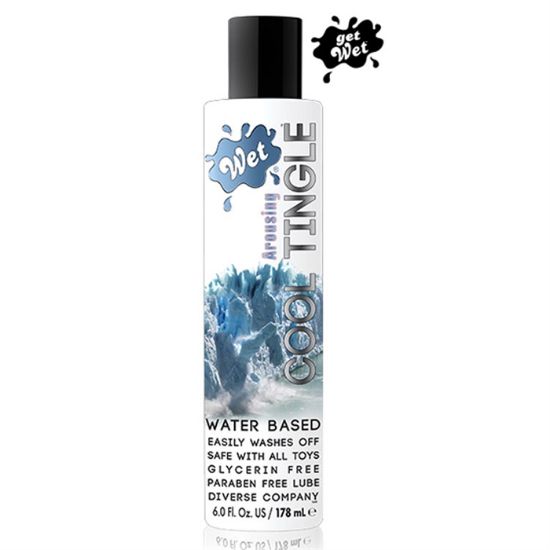 Image de Wet Cool Tingle Water / Silicone Based - 6 oz