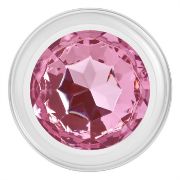 Image de LARGE PINK GEM GLASS PLUG