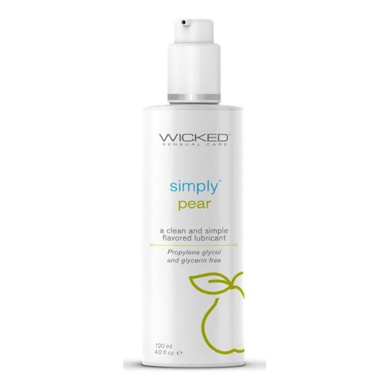 Image de simply™ - Pear 4 oz - Water base Lubricant