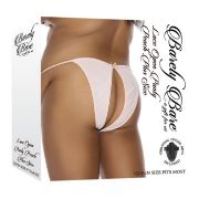 Image de Lace Open Panty - Peach - Plus Size