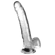 Image de King Cock Clear 9" With Balls - Clear