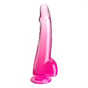 Image de King Cock Clear10" With Balls - Pink